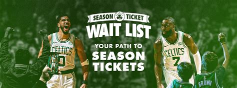 If you figure an average of 2 tickets per. . How long is celtics season ticket waitlist